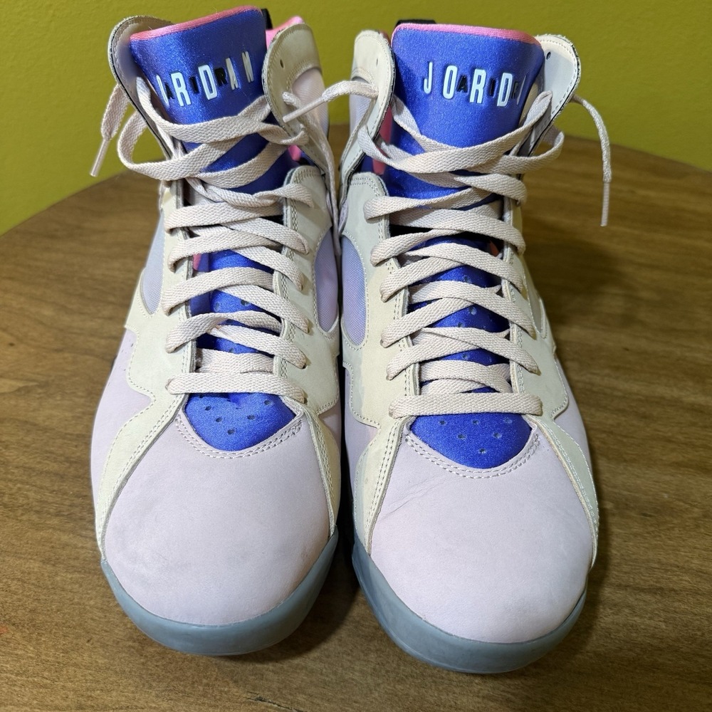 Size 11.5 - Air Jordan 7 Retro SE Sapphire Lightly Worn Nike - Picture 11 of 14